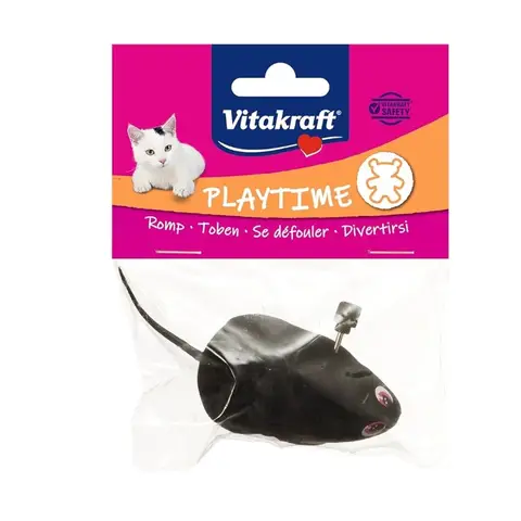 Vitakraft Katzenspielzeug Aufzieh-Maus 1 St