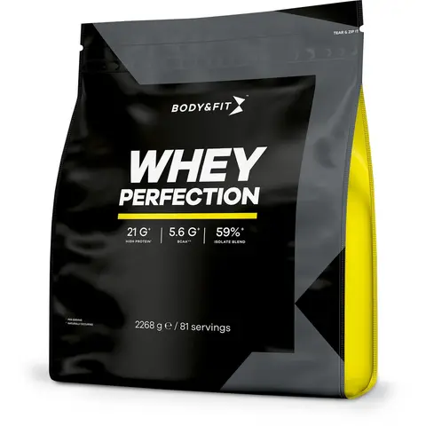Body&Fit Whey Perfection Chocolademilkshake 2,268 kg (81 shakes)