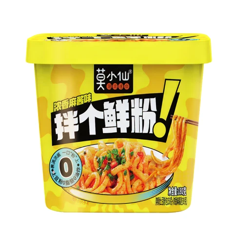 Moxiaoxian Nouilles fraîches mélangées (saveur de sésame) 180G