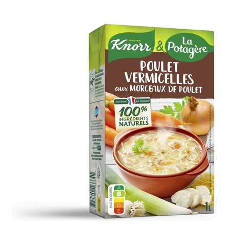 KNORR Soupe Poule Vermicelles 1l