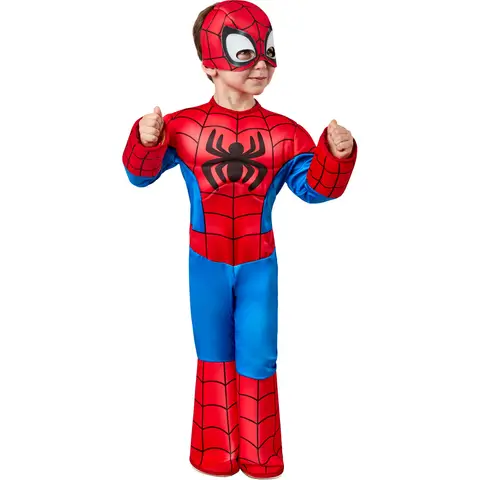 Spider-Man Deluxe Toddler Dress Up Costume 2-3 Years