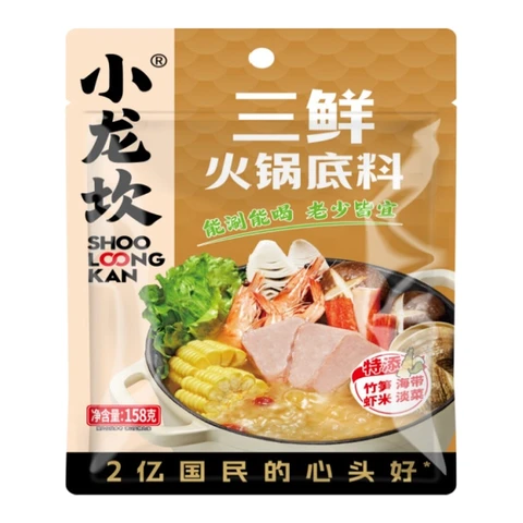 Shoo Loong Kan Base pour fondue aux trois délices - 158 g