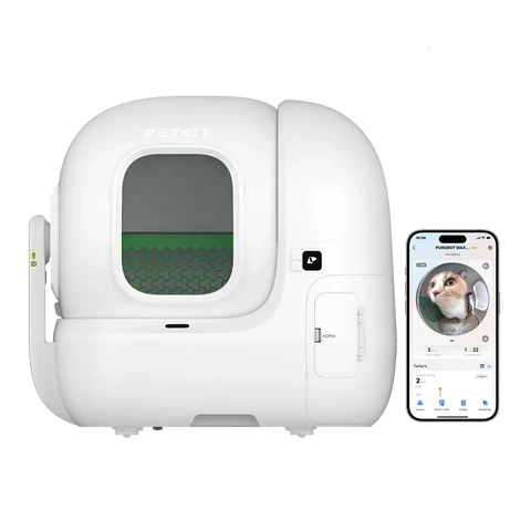 PETKIT PUROBOT MAX Pro mit Kamera, selbstreinigende Katzentoilette, Purobot Max Pro