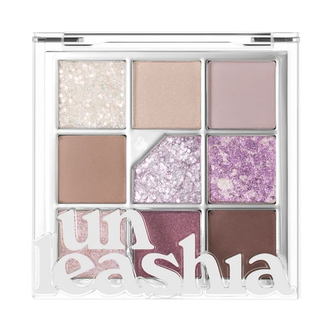 Unleashia Glitterpedia Eye Palette No.4 All of Lavender Fog