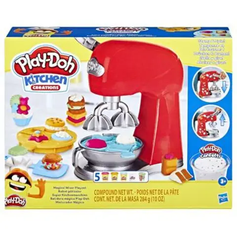 Play-Doh Magic Mixies Magische Kleimixer speelset - multicolor, 5 stuks