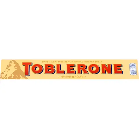 Toblerone Chocoladereep Melk Amandel Nougat - 100 g