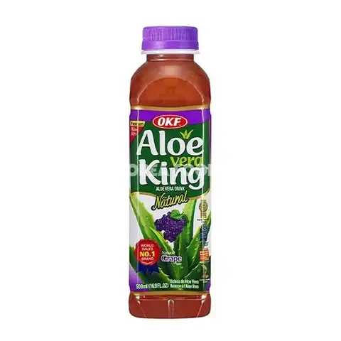 OKF Aloe Vera Juice (Grape) 500ml 
