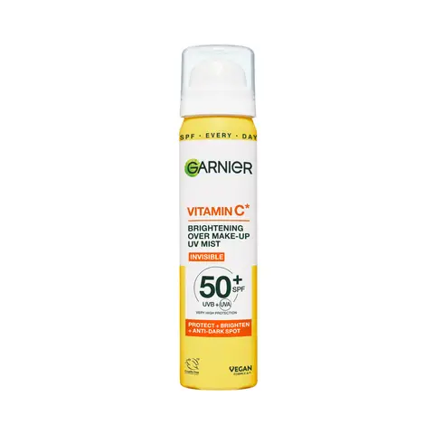 Garnier Vitamin C Brightening Over Make-Up UV  Sun Cream Mist 75ml