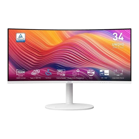 MSI Modern MD342CQPWDE 34 Zoll UWQHD Curved VA LED 21:9 120 Hz Office Monitor