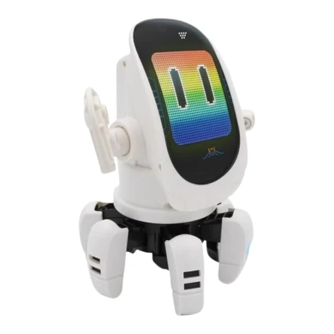 YCOO - Robot Octobot RC (19 cm) - Robot radiocommandé avec 15 actions programmables - 18 cm
