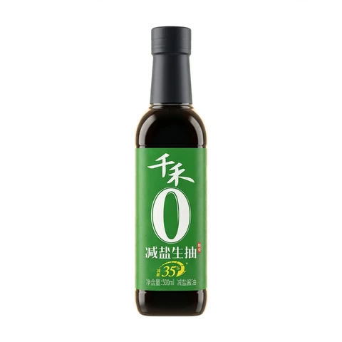 Qianhe Less Salt Soy Sauce 500ML