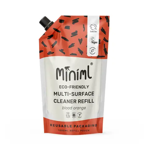 Miniml Multi-Surface Cleaner - Blood Orange 1L Refill