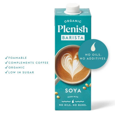 Plenish Soya Barista - Organic - 1L
