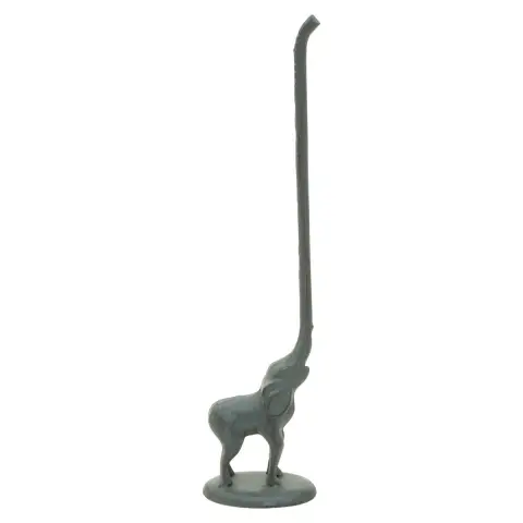 Fauna Grey Finish Elephant Toilet Roll Holder