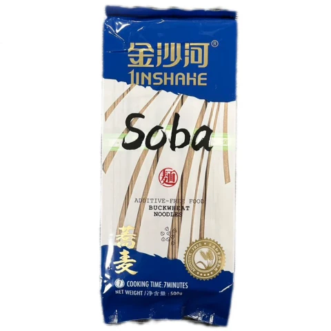 Jinshahe Buckwheat Noodles 500g/pack 金沙河荞麦面 500g