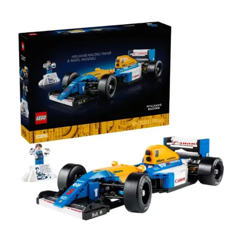 LEGO Icons 10353 Williams Racing FW14B & Nigel Mansell Set for Adults