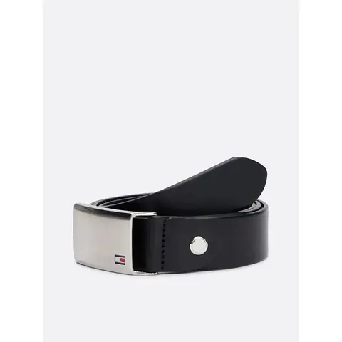 Tommy Hilfiger TH PLAKET RIEM 3.5 AANPASBAAR Zwart Heren 100