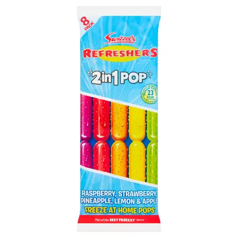 Swizzles Refreshers 2-in-1 Ice Pop 8 x 75 ml