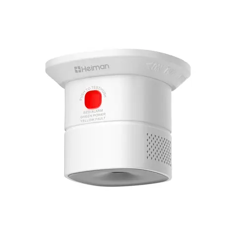 HEIMAN Mini CO Detector | Red Dot Design Award, EN 50291 Certified, 85dB Alarm, High Precision Response, Easy Installation