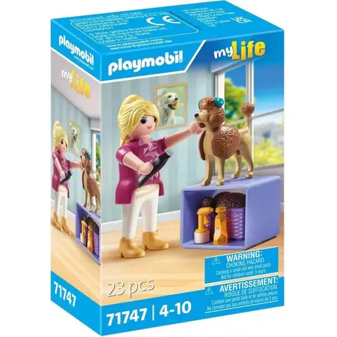 PLAYMOBIL My Life 71747 Hundefriseur