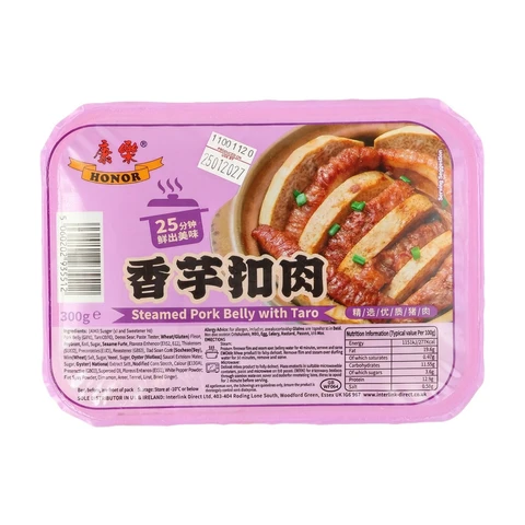HONOR Steamed Pork Belly With Taro（With sweeteners）300g