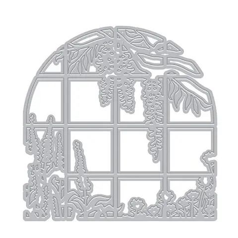 Cutting Arch Frame DIY Scrapbooking Photo Album Decorative Embossing Paper Card Crafts Metal Design Making Greetings