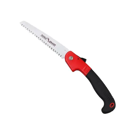 FLORA GUARD Klapp-Gehacke, Camping-/Pflanzenschere, robustes 7-Zoll-Professionell-Klapp-Gehacke (Schwarz)