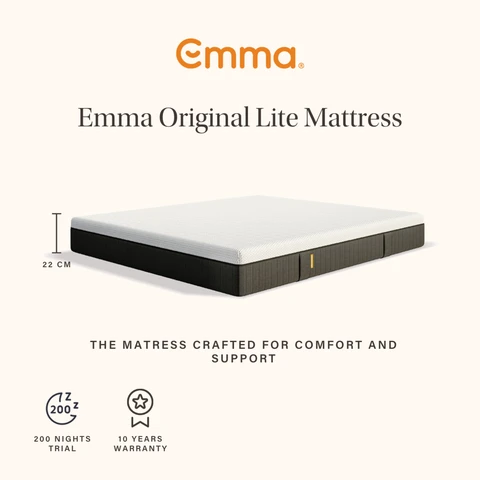 Emma Mattress Original Lite Medium Firm Super King