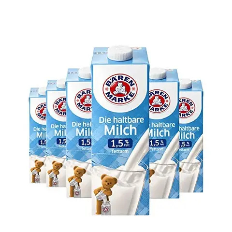 Bärenmarke Barista H-Milch 1,5% 1 l X 6