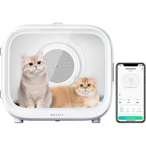 PETKIT Airsalon Max Pro - Professioneller Wasserbläser - Hunde und Katzen - Trockenkabine