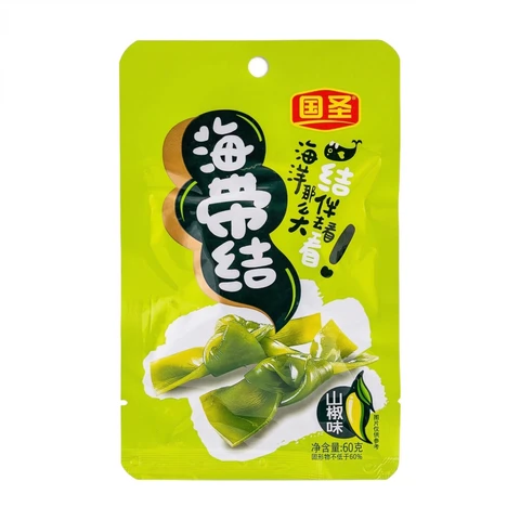 Guo Sheng Preserved Seaweed Knot 60g