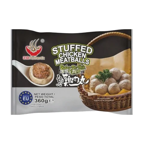 AUTHENTIC Boulettes de poulet farcies authentiques 360g