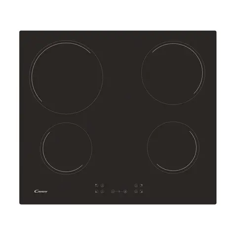 CANDY CH64CCB 59cm Ceramic Hob, Black