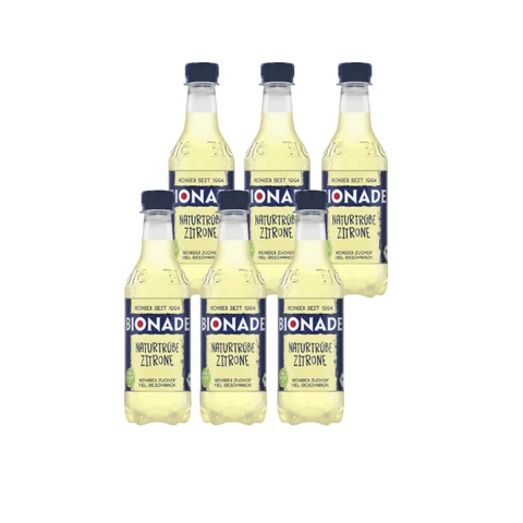 Bionade Naturtrübe Zitrone 0.4 l X 6