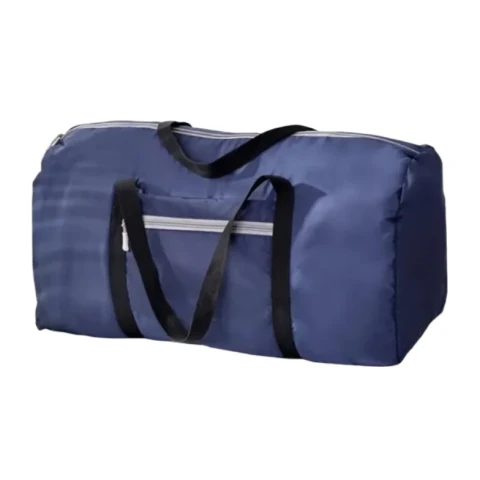 ochama x J.ZAO Tragbare, faltbare Gepäcktasche, große Größe, ca. 38 l, Marineblau