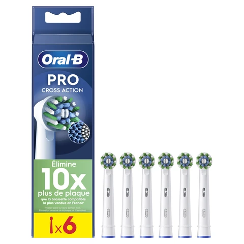 Oral B Brossettes Cross Action x6