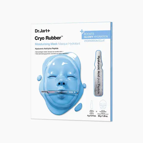 Dr Jart+ Cryo Rubber™ Masque hydratant visage à l’acide hyaluronique - 4 g + 40 g