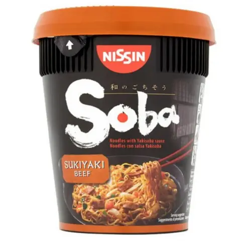 Nissin Soba Cup Beef Sukiyaki 89g