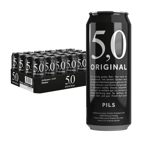 5,0 ORIGINAL Pils 24x0.5 l
