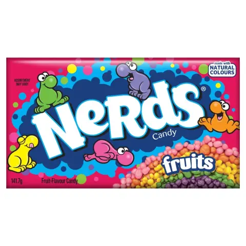 Nerds Fruchtgeschmack Bonbons Teilbox 141.7g