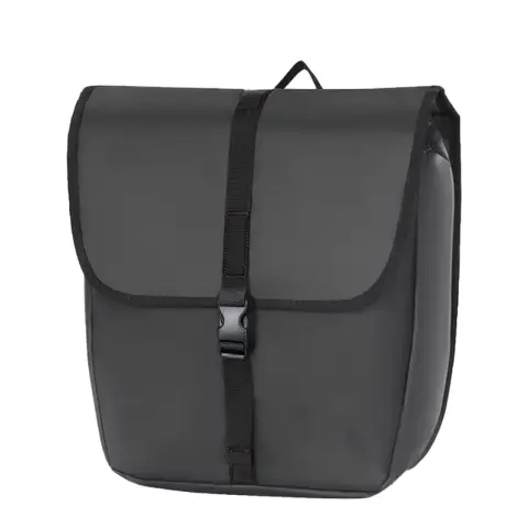 ochama Sacsoche arrière (lot de 2) - Sacoche arrière pour vélo, résistante, grande capacité, idéale pour les longs trajets - Noir, lot de 2