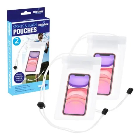 Milestone Set of 2 Waterproof Pouches