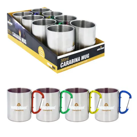 Milestone 300ml Carabiner Handled Cup