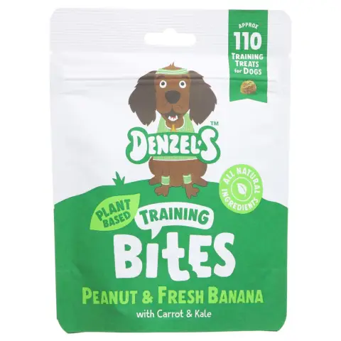 DENZEL'S - Dog Bites - Soft 'n' Squishy - Vegan Dog Bites - 100G