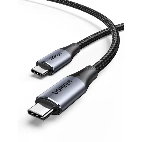 UGREEN USB C to USB C Cable 240W USB 3.1 Gen 2 10Gbps 4K@60Hz Display USB C Charger Cable Compatible with iPhone 16/15 Pro Max, Galaxy S24 Ultra, iPad Pro/Air, MacBook Pro M3, USB-C Monitor, 1M