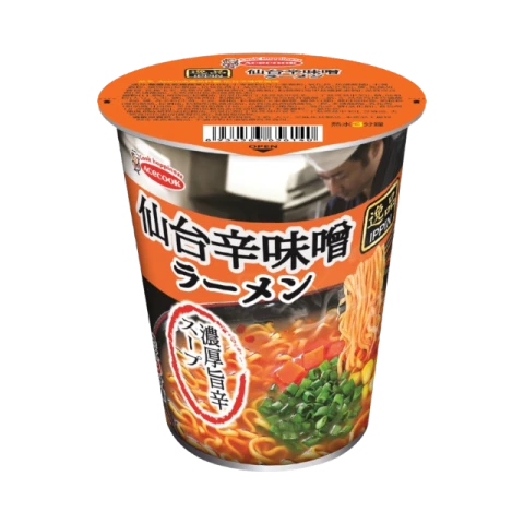 ACECOOK Ippin Instantnudeln Ramen Scharf Miso CUP 73g
