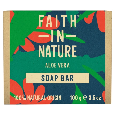 Faith in Nature Aloe Vera Hand Made Soap 100g