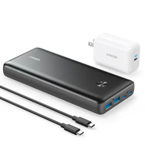Anker PowerCore III Power Bank (26,000mAh, 87W, Black)