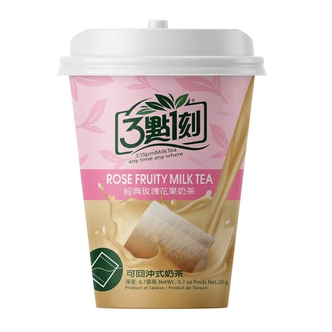 3:15PM Rose Fruity Milk Tea Mix Cup 20g