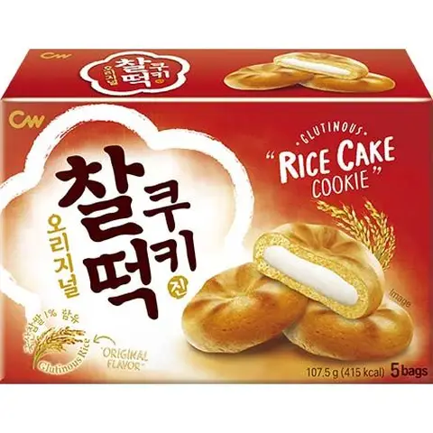 CheongWoo CW Reiskuchen-Keks Original 107，5g